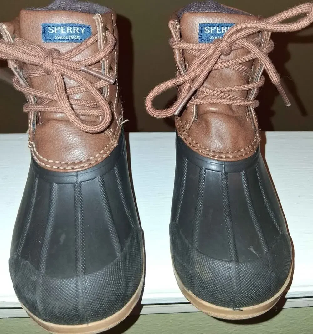 Kids Sperry Boots  (size 11M)